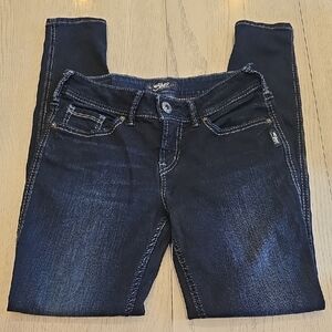 Silver Jeans Dark Blue Women's Skinny Jeans